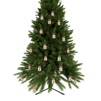 Ornament Sled - Highland Cow