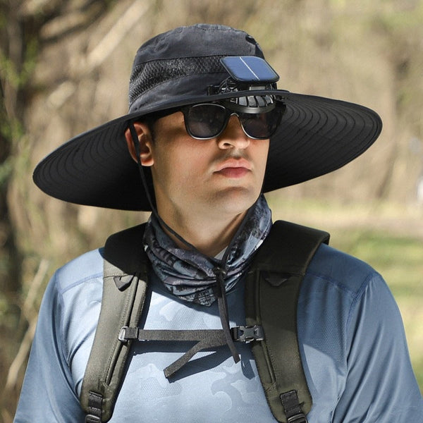 Sun-Powered Cool Hat